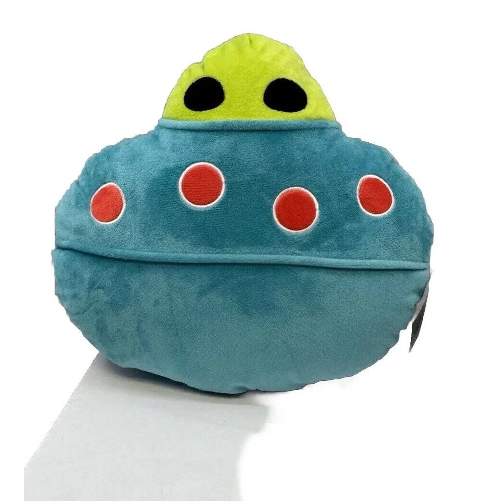 Target‎ Bullseye UFO Alien Pillow 2024 Halloween Plush Alien Flying Saucer